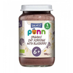 SALVEST PÕNN BIO Borówki z płatkami owsianymi, 190