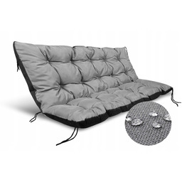 2 Poduszki Ogrodowe 120x50 cm na Ławkę Huśtawkę