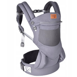 VRBABIES NOSIDEŁKO DLA NOWORODKÓW REGULOWANE CZARNE 4-16 KG