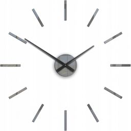 Zegar ścienny naklejany duży nowoczesny akrylowy na ścianę