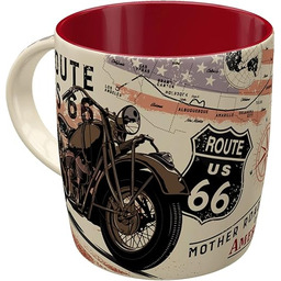 Nostalgic-Art Retro kubek, 330 ml, Route 66