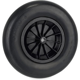 Relaxdays Koło do taczki 4.80/4.00-8, pełne koło gumowe