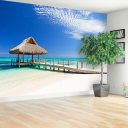 Fototapeta Biała plaża