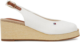 Espadryle Tommy Hilfiger Flag Mid Wedge Espad Slingback