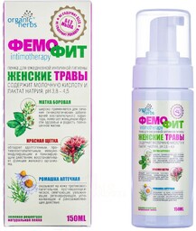 Ziołowa Pianka do Higieny Intymnej Femofit, 150 ml