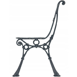 Noga do ławki żeliwna retro bez podłokietnika