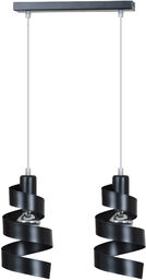 Emibig SAGA 2 BLACK 352/2 lampa wisząca nowoczesna