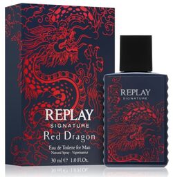 Replay Signature Red Dragon, Woda toaletowa 50ml