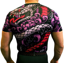 WarHouse Rashguard Krótki Rękaw "Viper" Black