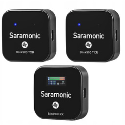 Zestaw do bezprzewodowej transmisji dźwięku Saramonic Blink900 B2R