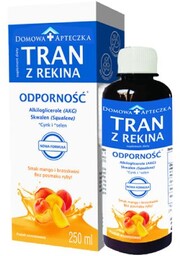 DOMOWA APTECZKA Tran z rekina o smaku mango-brzoskwinia