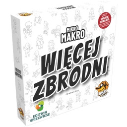 MikroMakro Więcej zbrodni Gra planszowa