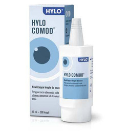 HYLO COMOD Nawilżające krople do oczu, 10 ml