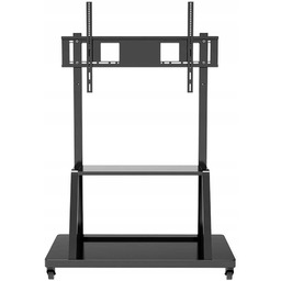 Stojak mobilny Techly 105575 55"-100" 150kg z półką