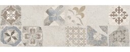 Płytka ścienna VITORIA light grey patchwork satin 29x89