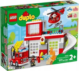 Lego Duplo Remiza Strażacka I Helikopter 10970