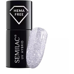 Semilac Lakier Hybrydowy 461 Hollywood Silver 7ml