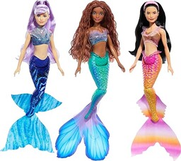 Mattel Disney Mała syrenka Syrenki siostry Zestaw