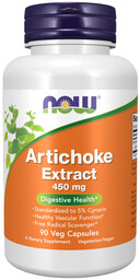 NOW Artichoke Extract 450mg 90vegcaps