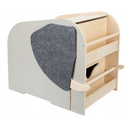 Drewniana skrzynia na zabawki z siedziskiem Small Foot