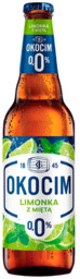Okocim - Piwo bezalkoholowe 0% Limonka z miętą