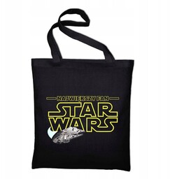 TORBA EKO CZARNA DŁUGIE UCHO STAR WARS Wzory