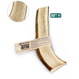 Paka Zwierzaka Naturalny Gryzak Poroże Jeleniowatych Soft M