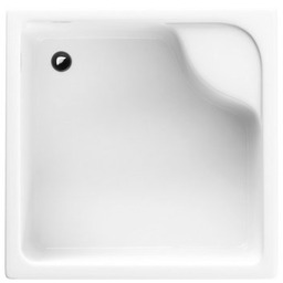 Schedpol Brodzik kwadratowy z siedziskiem Doris 90x90x28cm 3.233