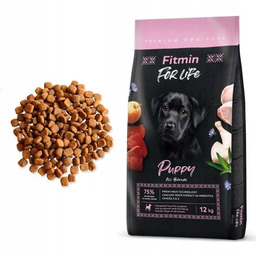 Fitmin for life puppy szczeniak 12kg + 1kg