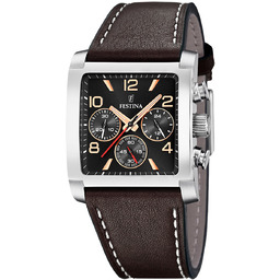 Zegarek Męski Festina F20653-4 brązowy