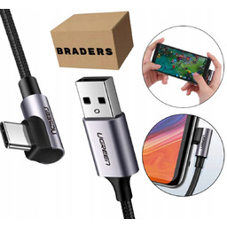 Kabel UG USB-C Typ C Kątowy 90 Stopni