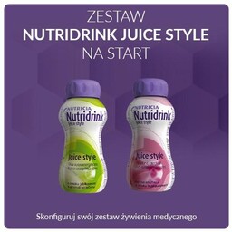 Zestaw Nutridrink Juice Style na start (8 butelek