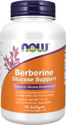 Now Foods Berberine 400 mg, berberyna, 90 kapsułek