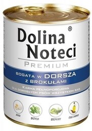 Dolina Noteci Premium Dorsz z brokułami 6x800g