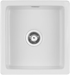 DEANTE ZCB 6103 Zlew sabor ceramiczny biały 1k