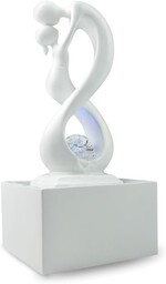 Zen''Light - Nowoczesna fontanna wewnętrzna Amor White