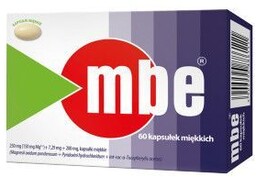 MBE Magnez + Witamina B6 + Witamina E,