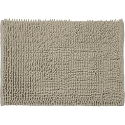 AWD dywanik łazienkowy, mata łazienkowa z poliestru, brązowy,