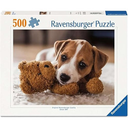 Ravensburger - Kolekcja szczeniąt: Piesek i Niedźwiedź 500