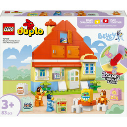 Lego Duplo Bluey: Dom rodzinny Blue z grą