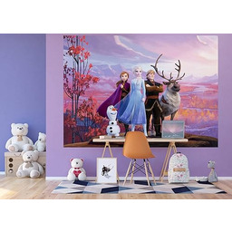 Disney "Królowa lodu", fototapeta do pokoju dziecięcego, 252