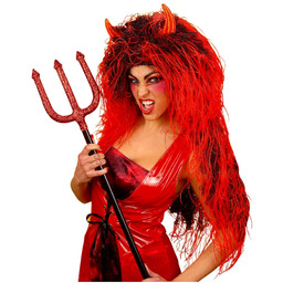 Peruka ekstra długa diablica
