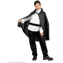 Peleryna Zorro, czarna, 90 cm