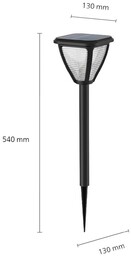Lampa z grotem ziemnym LED Philips Vapora
