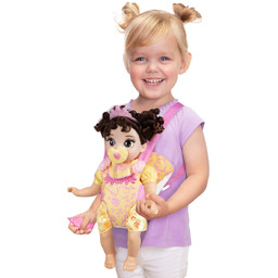 Disney Princess Belle Baby Doll Deluxe z tiarą,