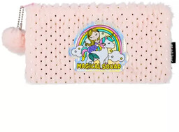 Piórnik saszetka pluszowa Cristal Unicorn - STARPAK