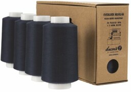 ŁUCZNIK Zestaw nici Regular 04.063 Granatowy (4 sztuki)