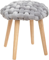 Taboret Skandynawski miękki stylowy Mdf
