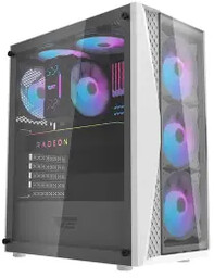Darkflash DK352 Plus ARGB Biały Obudowa