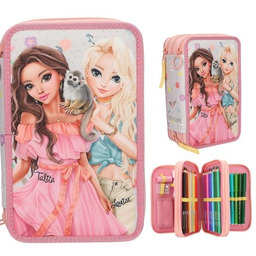 Piórnik Potrójny Z Wyposażeniem Top Model Juicy 13324